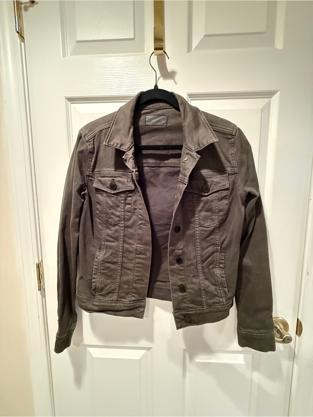 Articles of Society Dark Green Denim Jacket